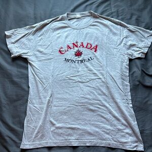 Gray Canada Montreal T-Shirt